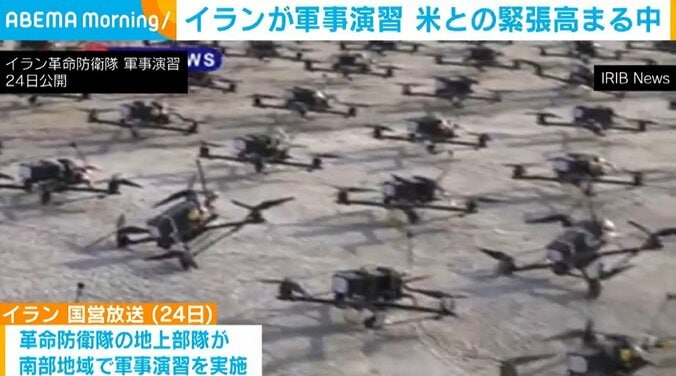 軍事演習の様子