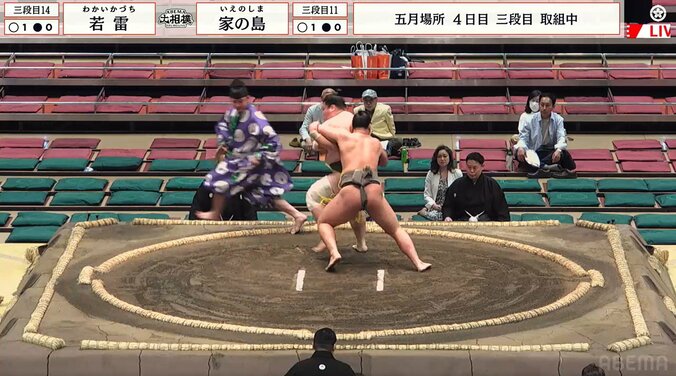 「変形一本背負い」「すごいの出た」巨漢力士が絶体絶命から“大技”で驚異の大逆転 館内騒然 2枚目