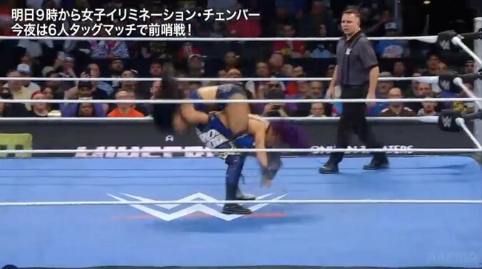 相手を掴んでそのまま“回転”