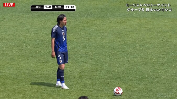 「間違いなく森保監督も見てる」U-20日本代表主将の“前に出る守備”を元Ｗ杯戦士が大絶賛！「やっぱ市原吏音すげぇな」「防波堤だ」ファンも喝采 4枚目
