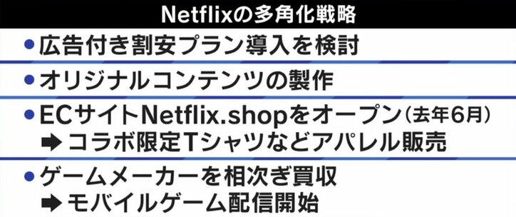 「ネット契約とのセットでお金を取り続ける仕組みも」Netflix、会員数減少から見る動画配信サービスの未来