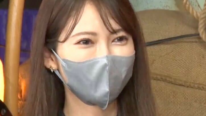 【写真・画像】白石麻衣似の33歳美女、マスクを外した姿に衝撃「取った方が似てる！」　1枚目