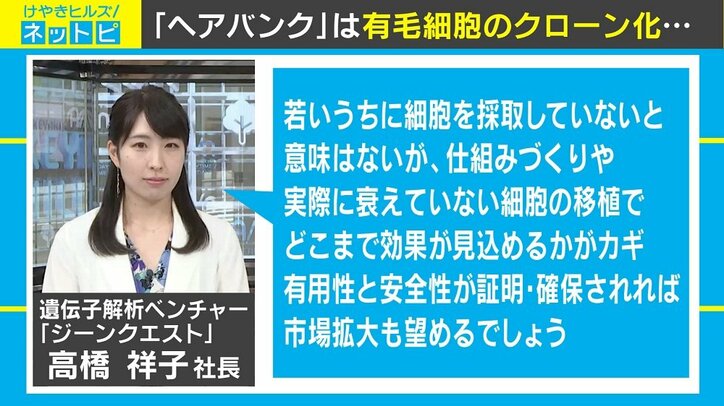 毛根を冷凍保存し将来の保険に、英でまもなく運用「ヘアバンク」の実用性は