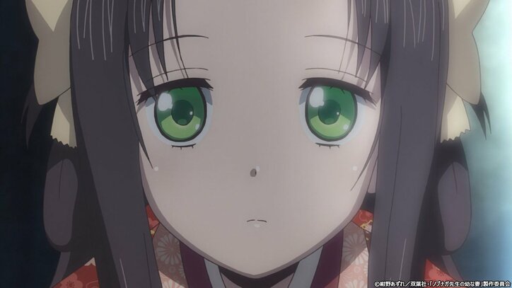 アニメ『ノブナガ先生の幼な妻』第8話先行カット公開 ノブナガ関係者の魂に気づいた友里は…?