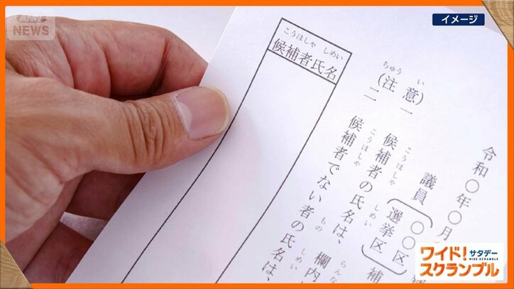 参院選　有権者が気を付けることは？　投票用紙に鉛筆で書く理由
