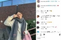 朝日奈央、カジュアルな“私服コーデ”を披露 「かわいい」「いい笑顔」と反響