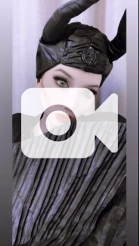 ざわちん『アンジェリーナ・ジョリーさんマレフィセント風ハロウィンメイク』