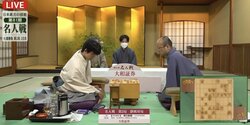 渡辺明名人VS藤井聡太竜王 注目の第2局 形勢は互角のまま夜戦へ／将棋・名人戦七番勝負