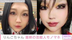 痩せたと話題のりんごちゃん、最新の芸能人モノマネ写真を公開 「本人かと思った」「綺麗だし似ている～」と絶賛の声