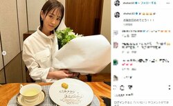 三浦翔平、妻・桐谷美玲の誕生日を祝福する様子を披露しファン歓喜 「推しの夫婦」「仲良しすぎて可愛い」