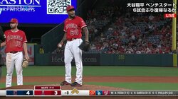 打球直撃、知らないね！強烈ライナーをまともに受けた投手、気迫の続投にファン大拍手