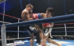 魔裟斗が「うわぁ」驚きの声を上げた“前のめり”失神KO 「55キロで担架って…」視聴者も騒然