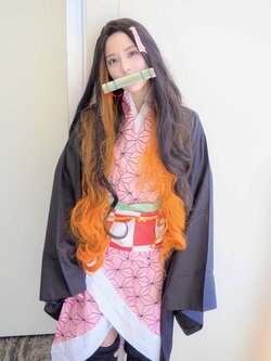 イコラブ齊藤なぎさ、「鬼滅の刃」竈門禰豆子コスに「完成度たっか！」「可愛すぎてもはや実写」と絶賛の嵐