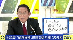 岸田氏「“自助”は大切だが、人は一人では生きてはいけない。コロナ禍で感じた絆、心の温かさを大事にできる社会にしたい」