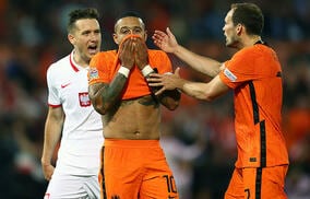 デパイ土壇場PK失敗のオランダの連勝ストップ…ポーランドに2点差追いつくも勝ち切れず《UEFAネーションズリーグ》