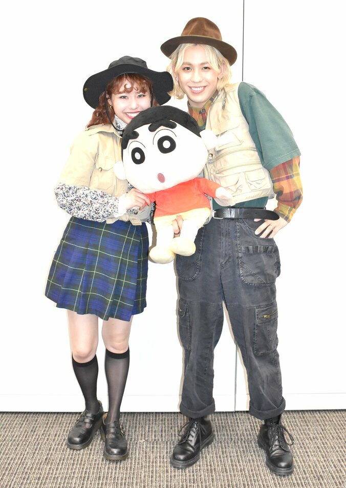 ぺこ＆りゅうちぇる、本人役で「映画クレヨンしんちゃん」最新作に出演し夫婦愛さらにアップ！　愛息リンクくんにも「見てもらいたい」 3枚目