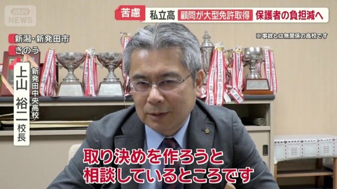 新発田中央高校　上山裕二校長