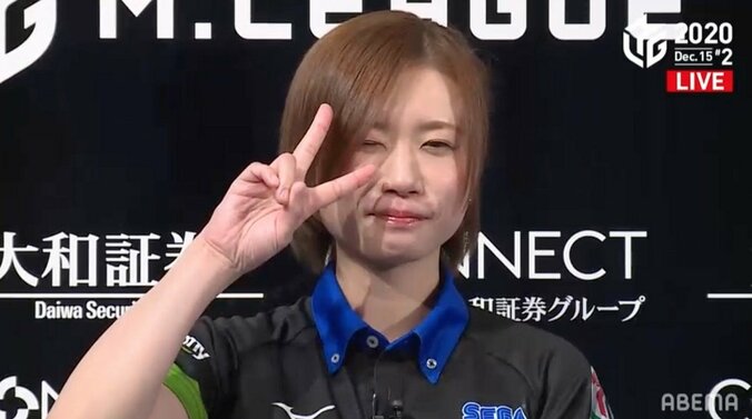 逆境に燃える女・茅森早香、神がかり的選択ズバリのトップに解説「天才か！」／麻雀・Mリーグ 2枚目