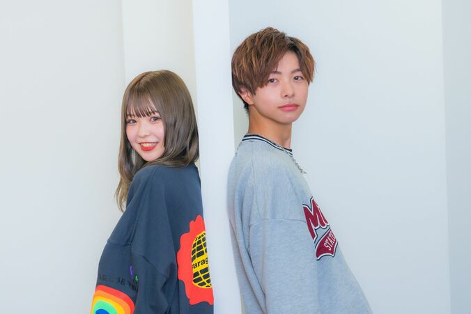 『今日好き』じん（松本仁）＆りょうか（折田涼夏）“りょかじん”カップルに直撃！お互いの好きなところや初彼氏の感想も 2枚目