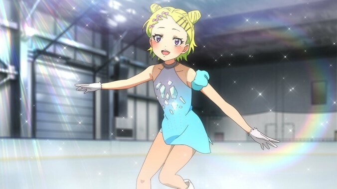 アニメ『メダリスト』第8話黒澤美豹場面カット