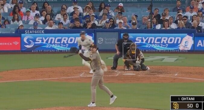 【写真・画像】なんだ、ただの聖人か… 大谷翔平、マウンドから絶叫で“まさかの光景”「スゴいな…」相手ベンチのリアクションも話題に「仲良いなw」「人間性もMVP」　1枚目