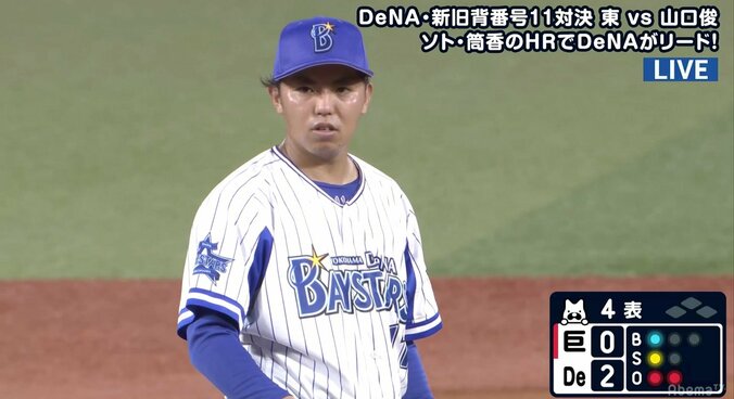 「投げさせてやってくれよ！」野村弘樹氏が本音激白　7回116球無失点で8勝目、横浜DeNA東の継投について 1枚目