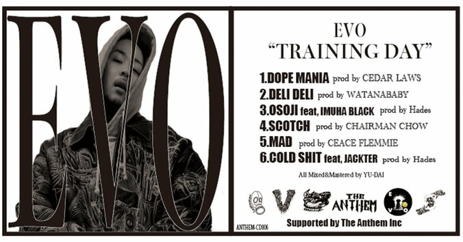 IMUHA BLACKを中心とするCREW・THE ANTHEMから EVO/Evee The Black Goat/JACKTER、3アーティストが作品を発表！ 2枚目