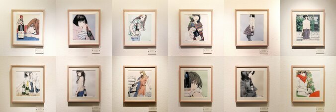 江口寿史 Real Wine Guide 2018「表紙イラスト複製原画」の展示販売を開始 2枚目