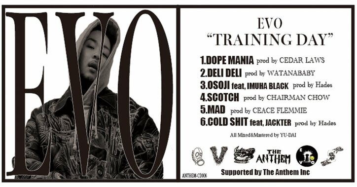 IMUHA BLACKを中心とするCREW・THE ANTHEMから EVO/Evee The Black Goat/JACKTER、3アーティストが作品を発表！