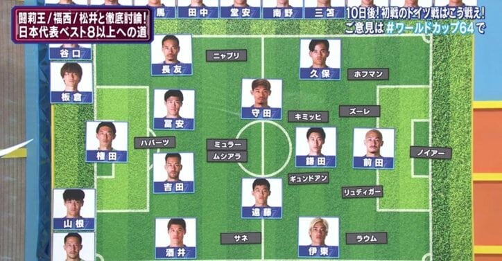 鎌田1トップ、南野は左、守田vsキミッヒ… 日本代表よ、強敵・ドイツ戦はこう戦え！