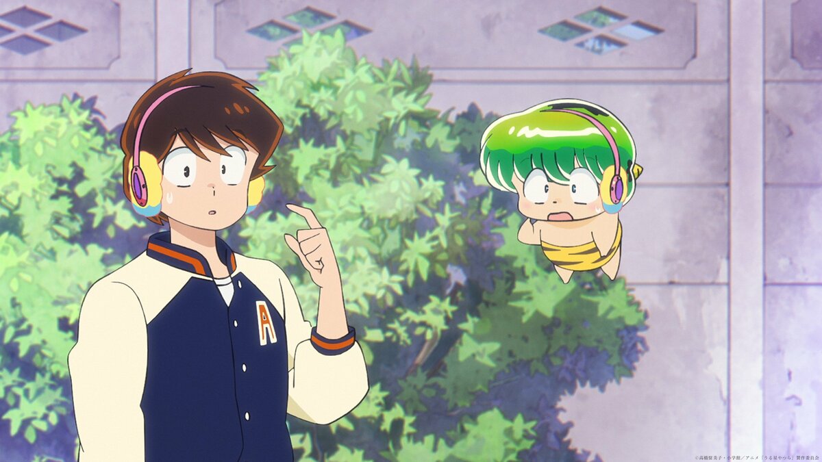 アニメ「うる星やつら」30話、あたる(CV.神谷浩史)とテン(CV.悠