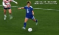 「ブラジル人のような日本人」なでしこFWの“衝撃ゴール”に海外ファンも驚愕！浜野まいかに「早くチェルシーに戻ってきて」「天才だ」