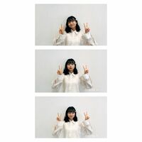 莉子のWピースをしたキュートなオフショットに「3連発莉子可愛すぎ」「天使」と悶絶