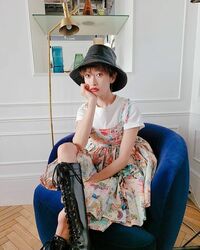 山田優の『ご近所物語』実果子風コーデに「なんでも似合う」「可愛い」の声