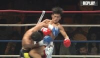 【映像で見る】“一撃”カウンターで迎撃KO