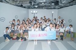 丸山礼、“女子高生姿”で登壇「この夏は花火をバックにキスしたい」“制服夏祭り”をテーマに先行試写会を開催『キミとオオカミくんには騙されない』