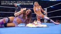 何が起こった？ お騒がせ女子レスラー、“顔面ケーキまみれ”の屈辱…「最もひどい」本人はSNSでブチギレ抗議→ファンは“仕事人”を評価「さすがです」