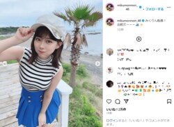 「メロメロの実の能力者」「船長に一生ついていきます」HKT48・田中美久の美ボディ際立つマリンルック姿にファン悶絶