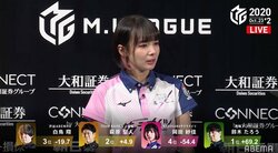 美麗雀士も思わずムッ？岡田紗佳、好配牌続くもアガれず「思わせぶり」とボヤキ／麻雀・Mリーグ