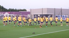 日本代表、クロアチア戦へ練習再開　酒井が復帰も久保が体調不良で欠席