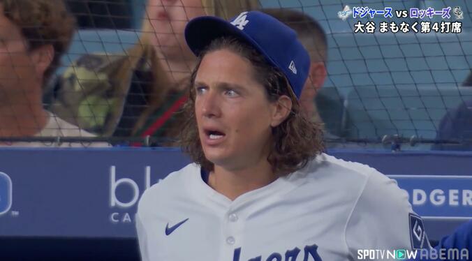 “ドジャースの王子”ことグラスノーがパヘスへの死球にお口あんぐり