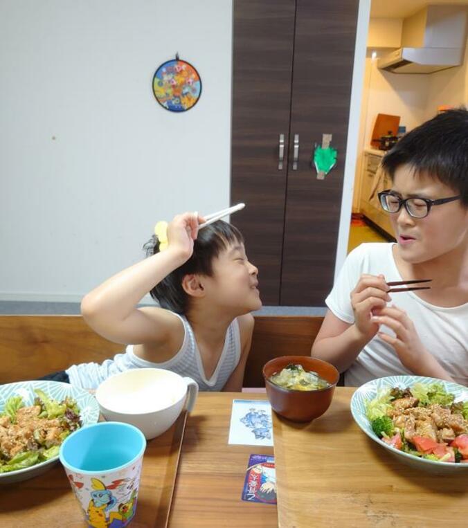  山田花子、失敗した料理を食べた息子達の反応「これって、褒められてるの？」  1枚目