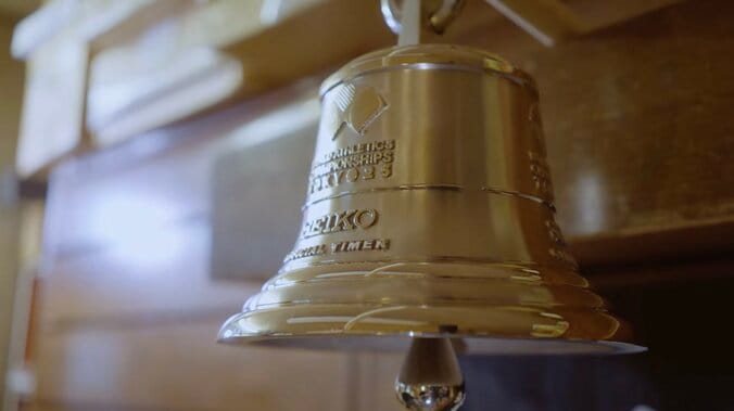 [Photos/Images] Voice Actors Hiroki Yasumoto & Chiaki Kobayashi Experience in Studio: The World of Sports Timekeeping That Records Athletes' 