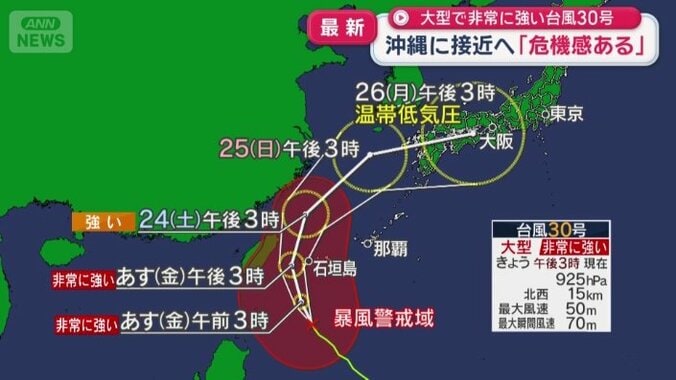 台風30号