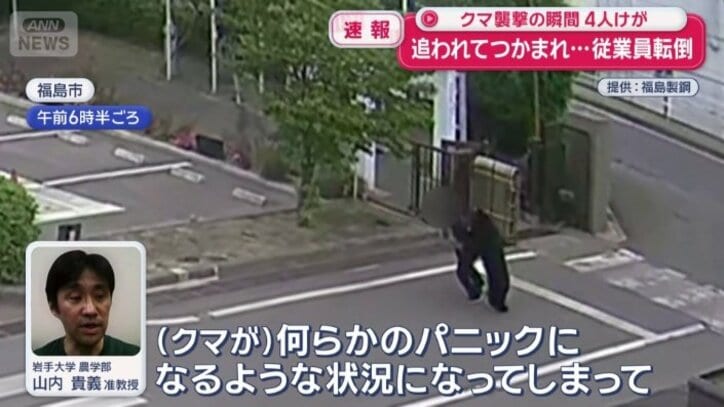 逃げる時に目の前にいる人を襲ったか