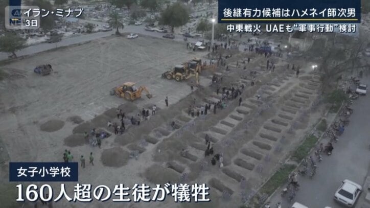 女子小学校の生徒たちのお墓