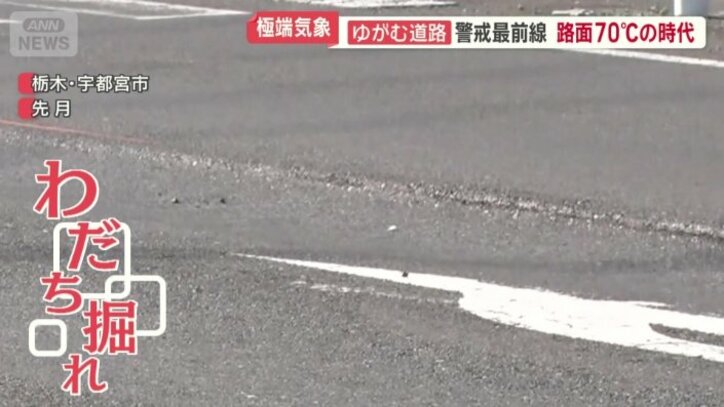 わだち掘れ