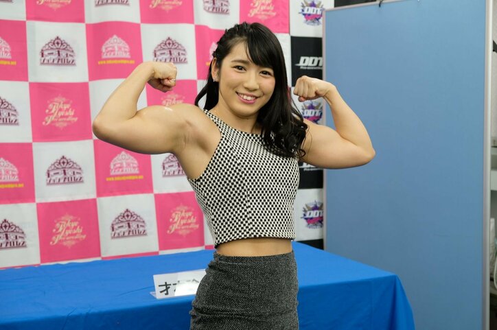 “筋肉アイドル”才木玲佳、「プロレス愛を出していく」　敗戦から1ヶ月半ぶりの復帰へ