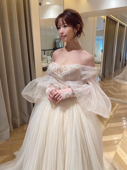 くみっきー 結婚式のドレス選びが難航 産後だと当日のイメージしづらくて 話題 Abema Times