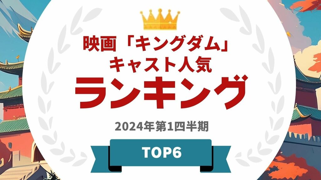 映画『キングダム』に出演しているタレントランキングを発表 男性1位は小栗旬、女性1位は橋本環奈【タレントパワーランキング】